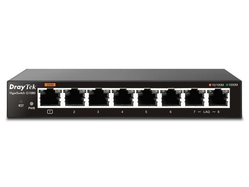 DrayTek Switch VigorSwitch G1080 8 Port