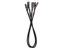 Corsair Frontpanel-Kabel Premium Sleeved  Verlängerungskit Schwarz