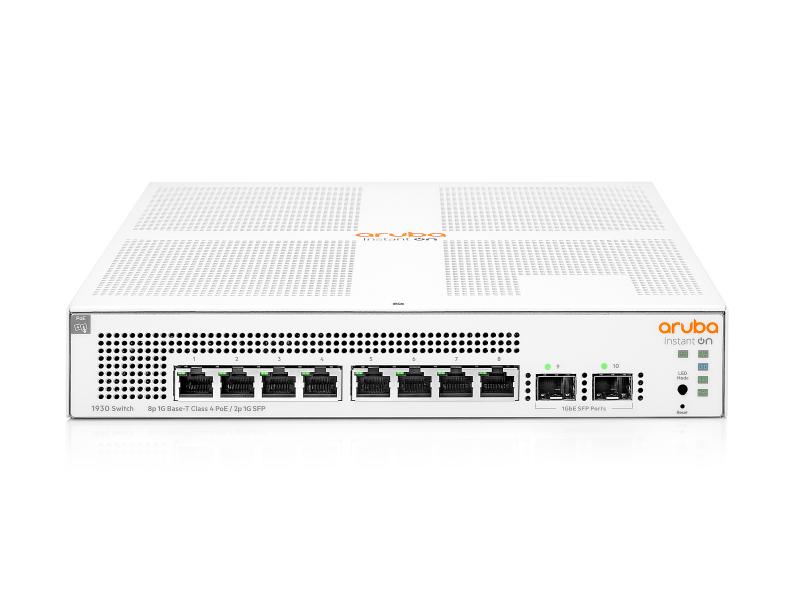 HPE Aruba PoE+ Switch Aruba Instant On 1930-8G PoE+ 124W 8 Port