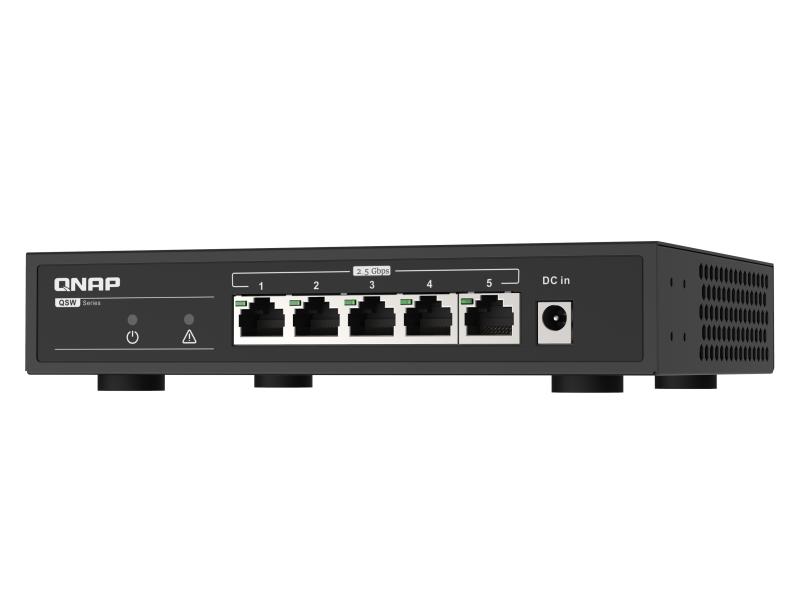 QNAP QSW-1105-5T, 5-Port 2.5GbE Switch 0 Port