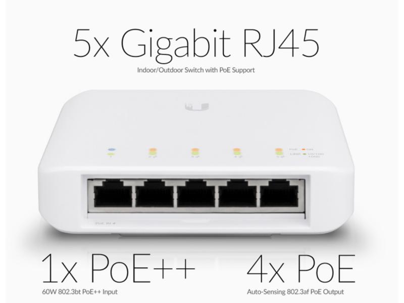 Ubiquiti PoE Switch Unifi USW-FLEX 5 Port