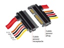 Delock SATA3-Kabel 3.3/5/12Volt Verlängerung 10 cm