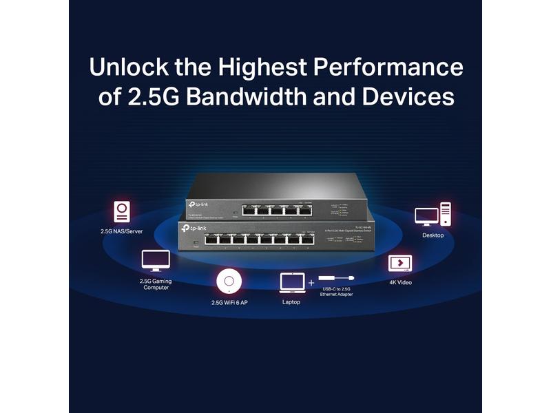 TP-Link Switch TL-SG108-M2 8 Port