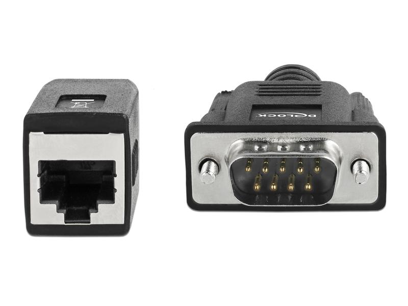 Delock Netzwerk-Adapter RS232/422/485 Stecker - LAN Ethernet
