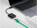 Delock Netzwerk-Adapter Typ-C - RJ-45, 1Gbps mit Powerdelivery