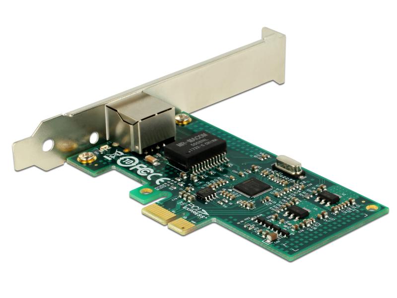 Delock Netzwerkkarte 1Gbps, PCI-Express x1, Intel 82574L Chipset