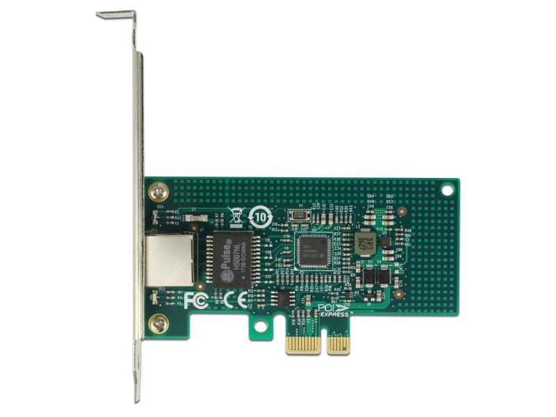 Delock Netzwerkkarte 1Gbps, PCI-Express-x1 Intel i210 Chipset