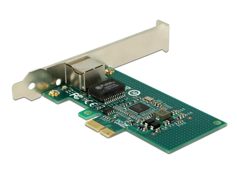 Delock Netzwerkkarte 1Gbps, PCI-Express-x1 Intel i210 Chipset