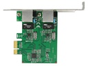 Delock Netzwerkkarte 2 Ports, 1Gbps Realtek RTL8111H Chipsatz
