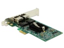 Delock Netzwerkkarte 2x1Gbps, PCI-Express x1 Intel 82576 Chipset