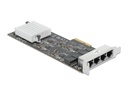 Delock Netzwerkkarte 4x 2.5Gbps, RTL8125B PCI-Express x4