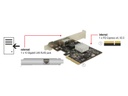 Delock Netzwerkkarte 89654 10Gbps PCI-Express x4