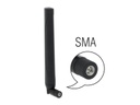 Delock 5G/LTE-Antenne SMA, 2.3dBi schwarz, Kippgelenk
