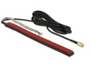 Delock DAB+-Antenne 174-240Mhz SMB-Stecker, zum Kleben, 23 dBi