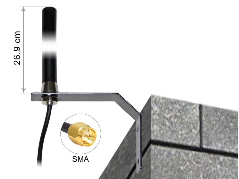 Delock LTE-Antenne SMA 3 dBi