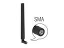 Delock LTE-Antenne SMA, 2,3dBi schwarz, Kippgelenk