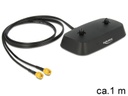 Delock Standfuss 2x SMA für LTE/3G/GSM-Antennen