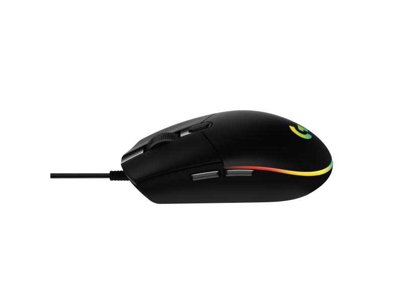 Logitech Gaming-Maus G203 Lightsync Schwarz