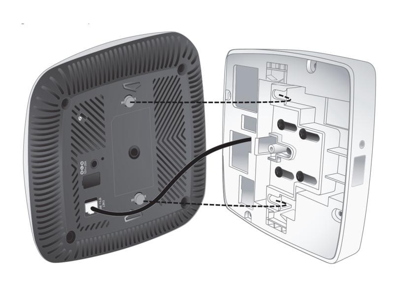 HPE Aruba Wandhalterung Low Prof Secure AP Mounting Kit AP-200-MNT-W3