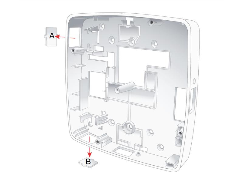 HPE Aruba Wandhalterung Low Prof Secure AP Mounting Kit AP-200-MNT-W3