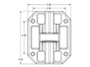 HPE Aruba Wandhalterung AP-ANT-MNT-5
