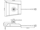 Delock WLAN-Antenne 10 cm, MHF I Stecker 2 dBi
