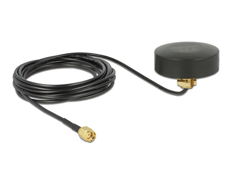 Delock WLAN-Antenne 2dBi, Outdoor, 1.5m Kabel 2 dBi