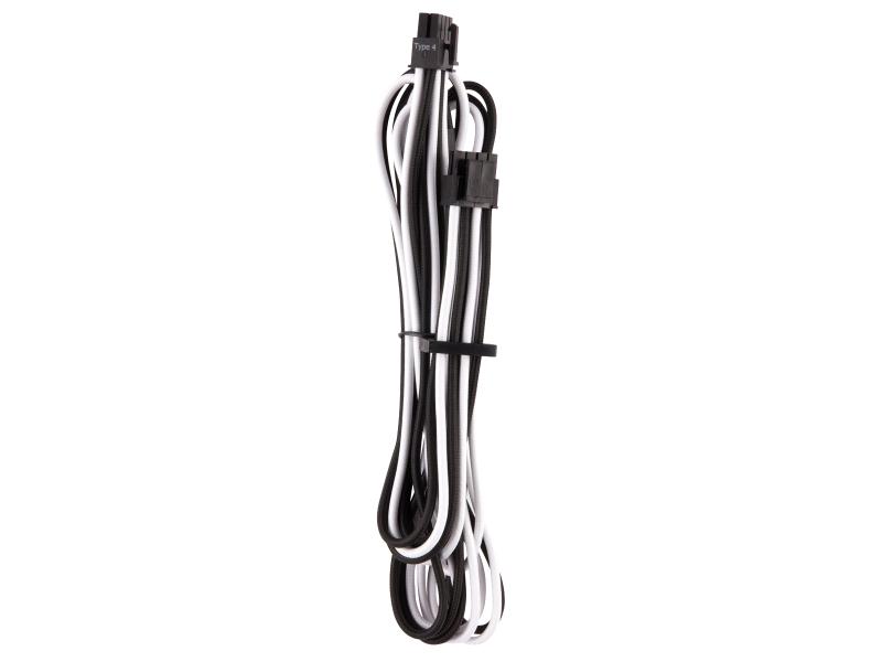Corsair Stromkabel Premium Pro-Kit Typ 4 Gen 4 Schwarz/Weiss