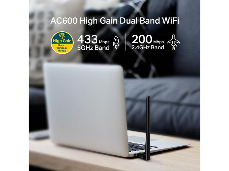 TP-Link WLAN-AC USB-Stick Archer T2U Plus USB 2.0