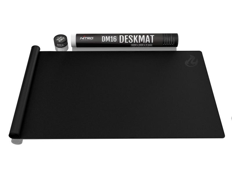 Nitro Concepts Gaming-Mausmatte DM16 Schwarz