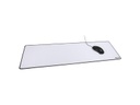 PC Gaming Race Gaming-Mausmatte Extended white Weiss