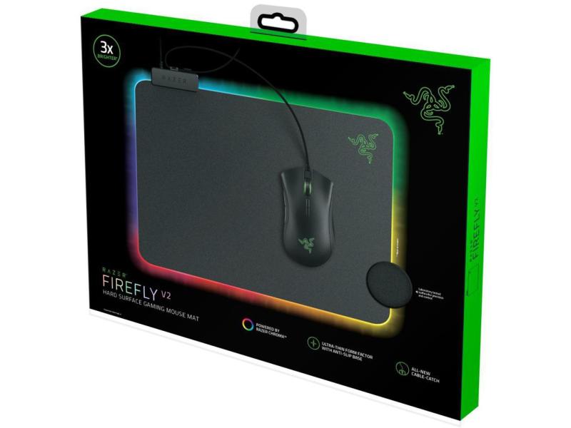 Razer Mausmatte Firefly V2 Schwarz