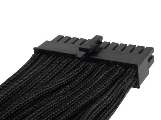 SilverStone ATX-Stromkabel 24Pin - 24Pin Schwarz