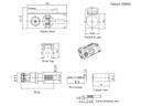 Delock Antennenadapter FAKRA E, zum Crimpen FAKRA E - FAKRA E