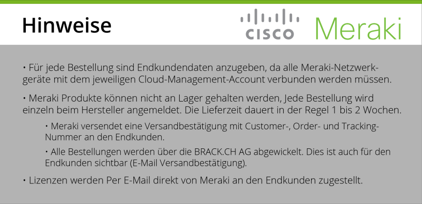Cisco Meraki WLAN-Antenne MA-ANT-3-E5 7 dBi