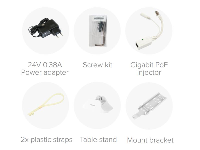 MikroTik WLAN-Bridge Wireless Wire Kit, 200m