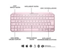 Logitech MX Keys Mini Rose CH-Layout