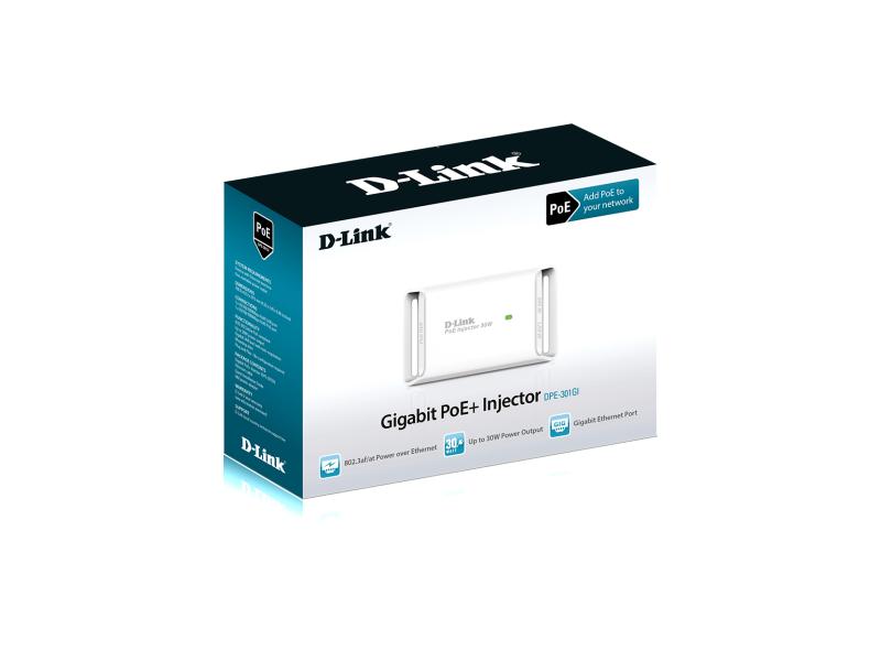 D-Link PoE+ Injector DPE-301GI