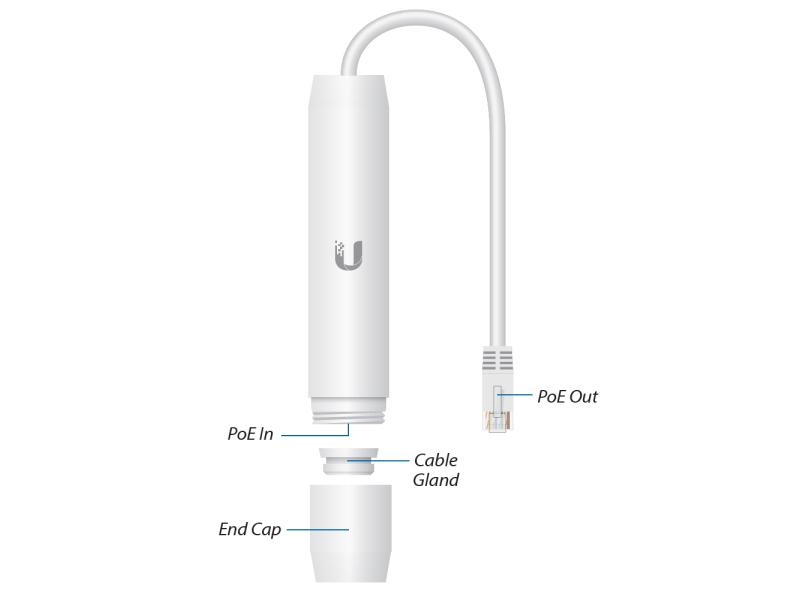 Ubiquiti PoE Converter passiv GE Outdoor