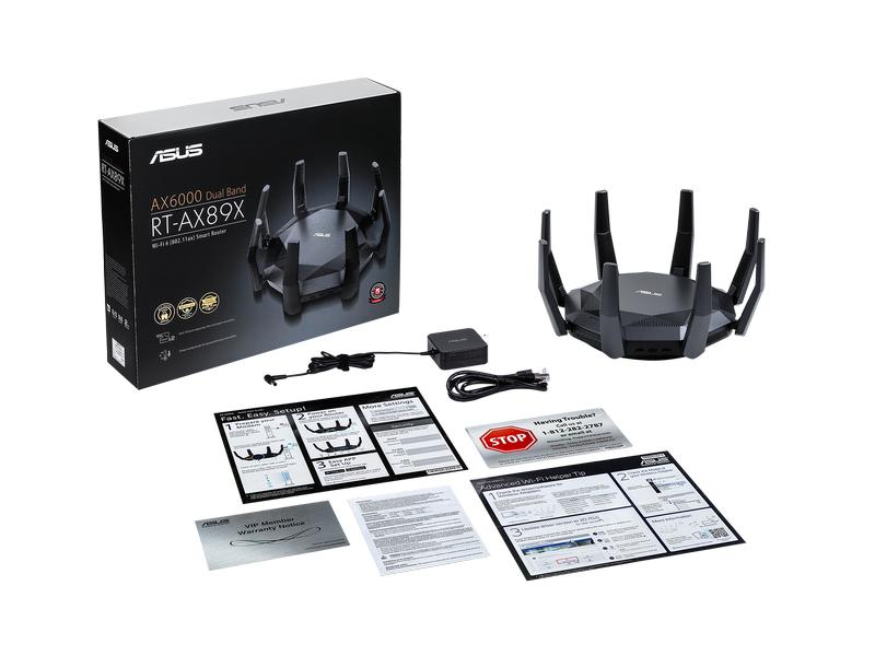 ASUS Dual-Band WiFi Router RT-AX89X