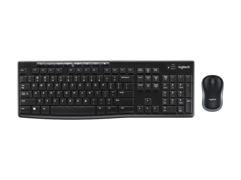 Logitech Tastatur-Maus-Set MK270 US-Layout