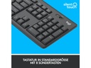 Logitech Tastatur-Maus-Set MK295 Graphite CH-Layout
