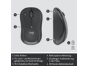 Logitech Tastatur-Maus-Set MK295 Graphite CH-Layout