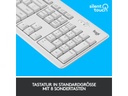 Logitech Tastatur-Maus-Set MK295 White CH-Layout