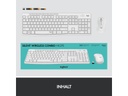 Logitech Tastatur-Maus-Set MK295 White CH-Layout