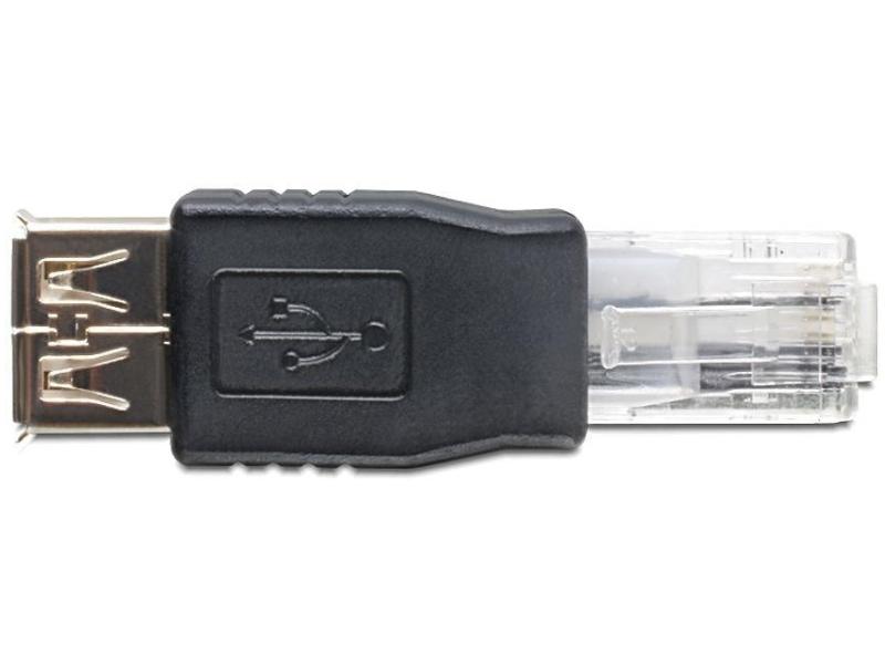 Delock USB 2.0 Adapter 10-teilig, inkl. Tasche
