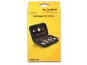 Delock USB 2.0 Adapter 10-teilig, inkl. Tasche