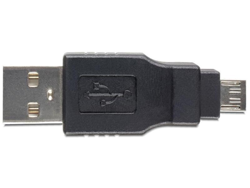 Delock USB 2.0 Adapter 10-teilig, inkl. Tasche