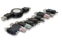 Delock USB 2.0 Adapter 10-teilig, inkl. Tasche