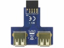 Delock USB 2.0 Adapter USB-A Buchse - USB-Pinheader